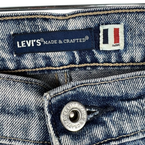 LEVI'S Made & Crafted Boyfriend Fit Jeans Kahlo Blues Size 26/27 - Picture 3 of 15